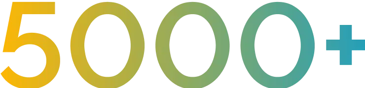 5000+
